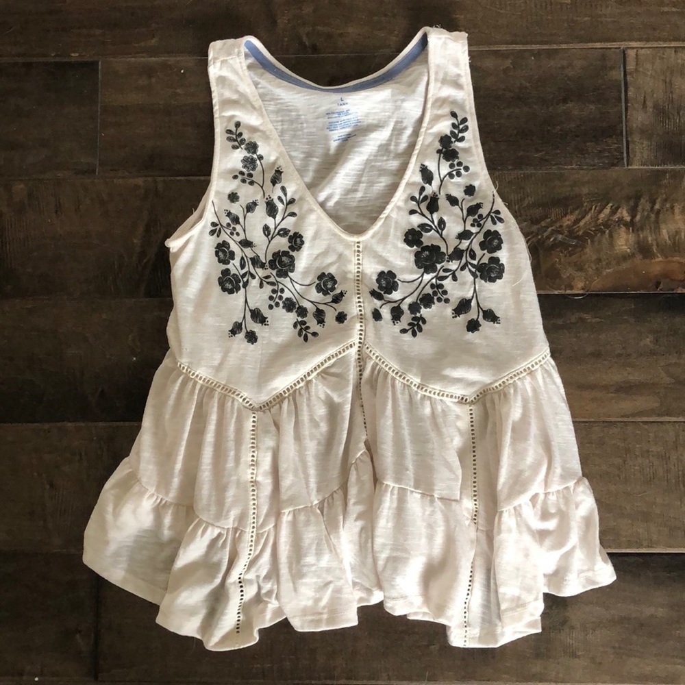 Floral Design Tank